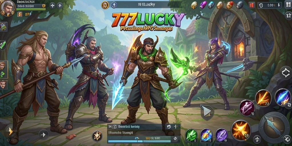 Gameplay seru dengan berbagai pahlawan di 777LUCKY.