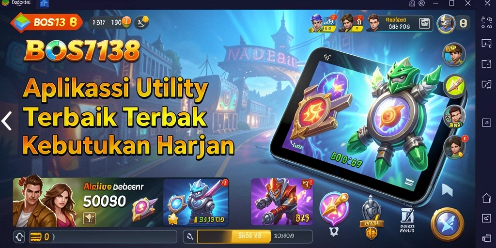 Screenshot utama BOS138 menampilkan antarmuka yang bersih dan fungsional.