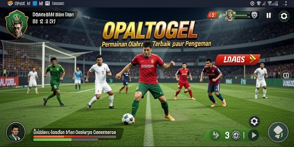 Tampilan gameplay OPALTOGEL yang menarik dan interaktif dalam permainan olahraga.