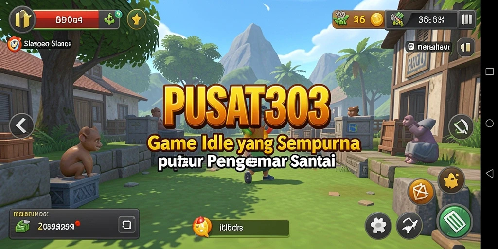 Tampilan gameplay PUSAT303 yang menghibur dan santai.