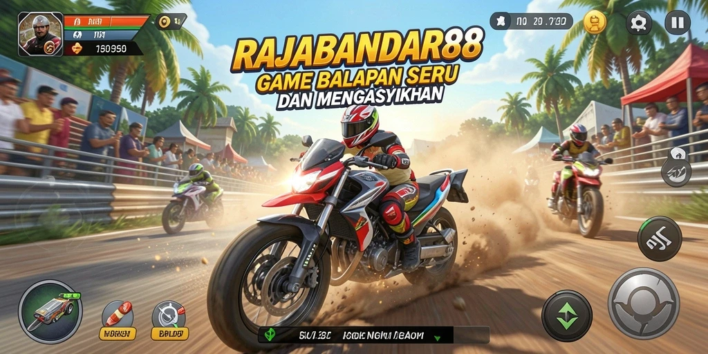 Tangkapan layar gameplay RAJABANDAR88 yang intens dan menegangkan.
