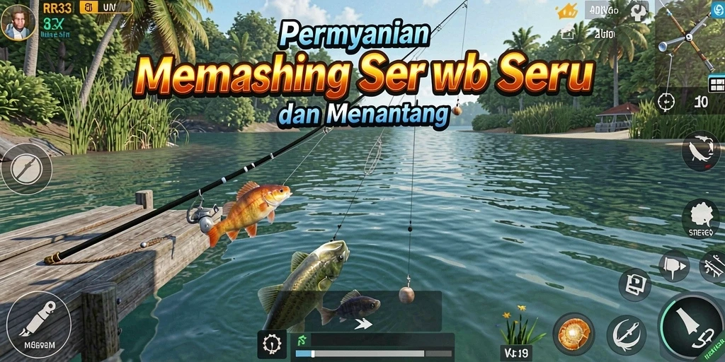 Gameplay memancing yang seru dan menarik di RR33.