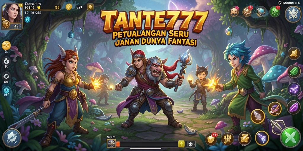 Tampilan gameplay TANTE777 yang menarik dan penuh aksi.