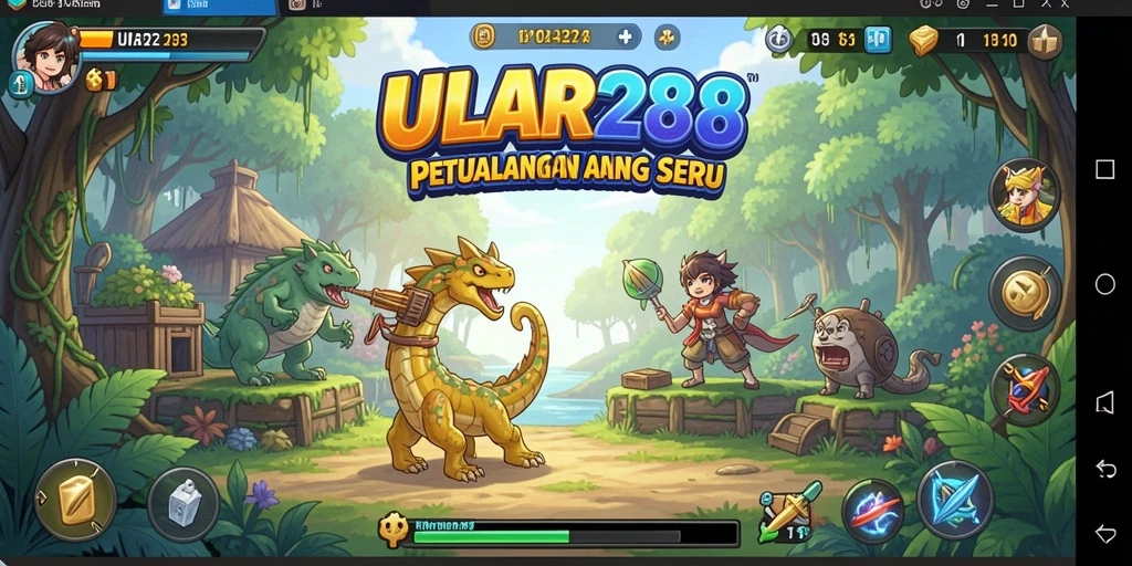 Tampilan gameplay mendebarkan di ULAR288 dengan aksi Anime yang intens.